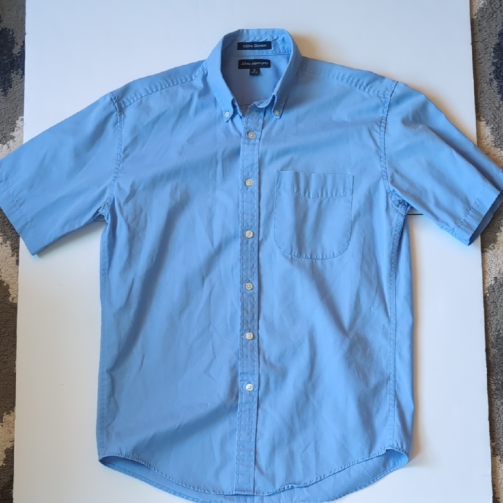 Men's Short Sleeve Button Down